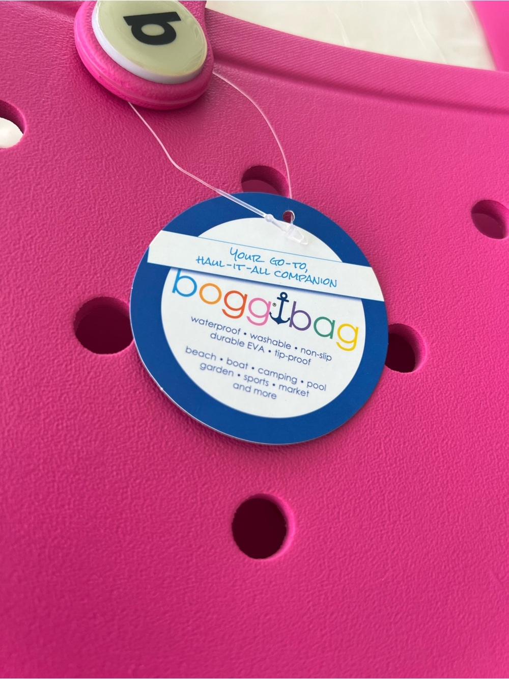 NWT Bogg Pink Baby Bog Tote